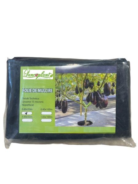 MULCIRE PACHET FOLIE NEAGRA 80/15*50M - LEN